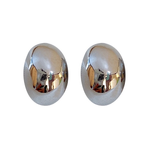 Silver Bean Fashion Earring - Picture 3 of 7